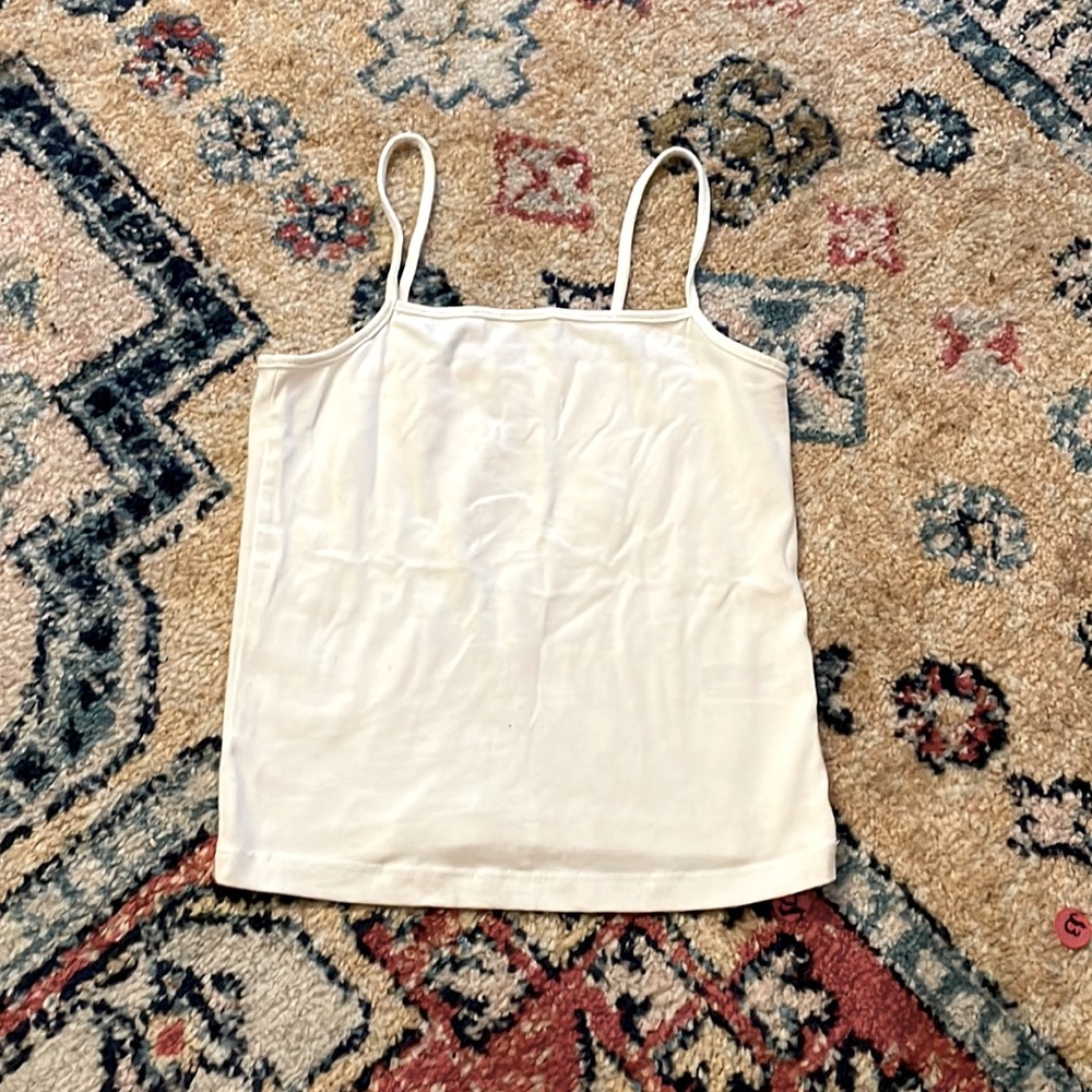 White Crop top